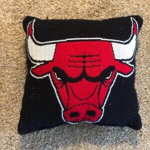 Chicago Bulls Pillow 13" by 13"